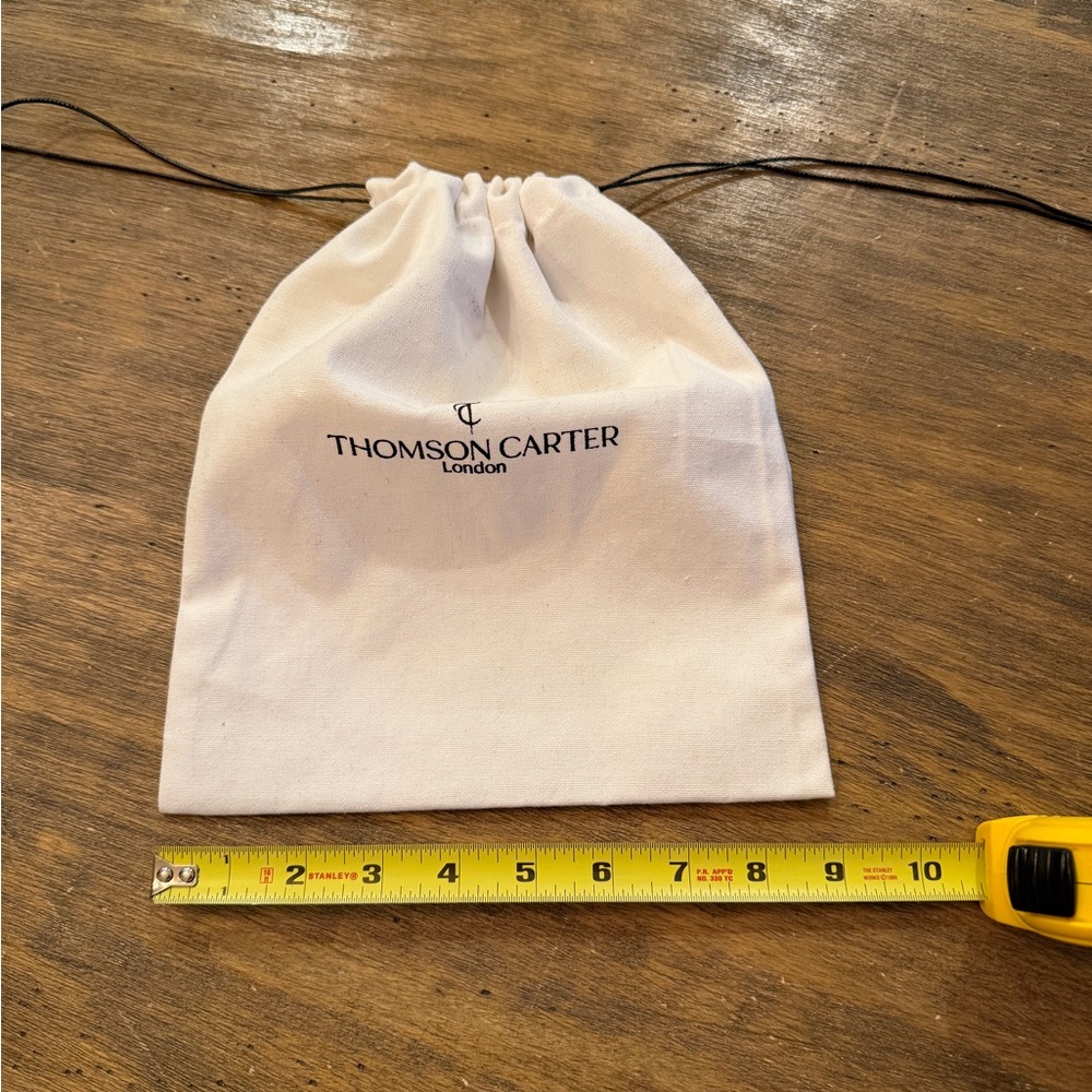 Thompson White Drawstring Bag - Picture 4 of 5